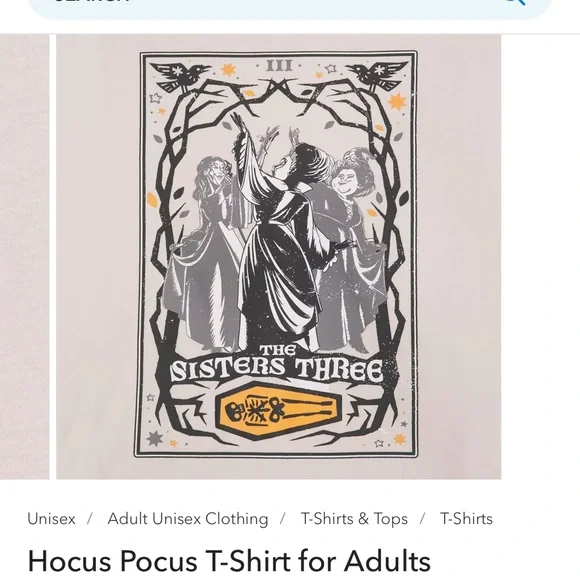 Disney Hocus Pocus T-Shirt size XL - Picture 12 of 13